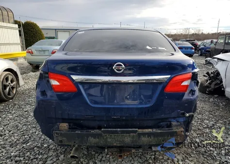 2016 Nissan Sentra S из США, поврежденный, VIN 3N1AB7AP4GY322064